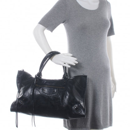 Balenciaga Agneau Work Black 2 of 7