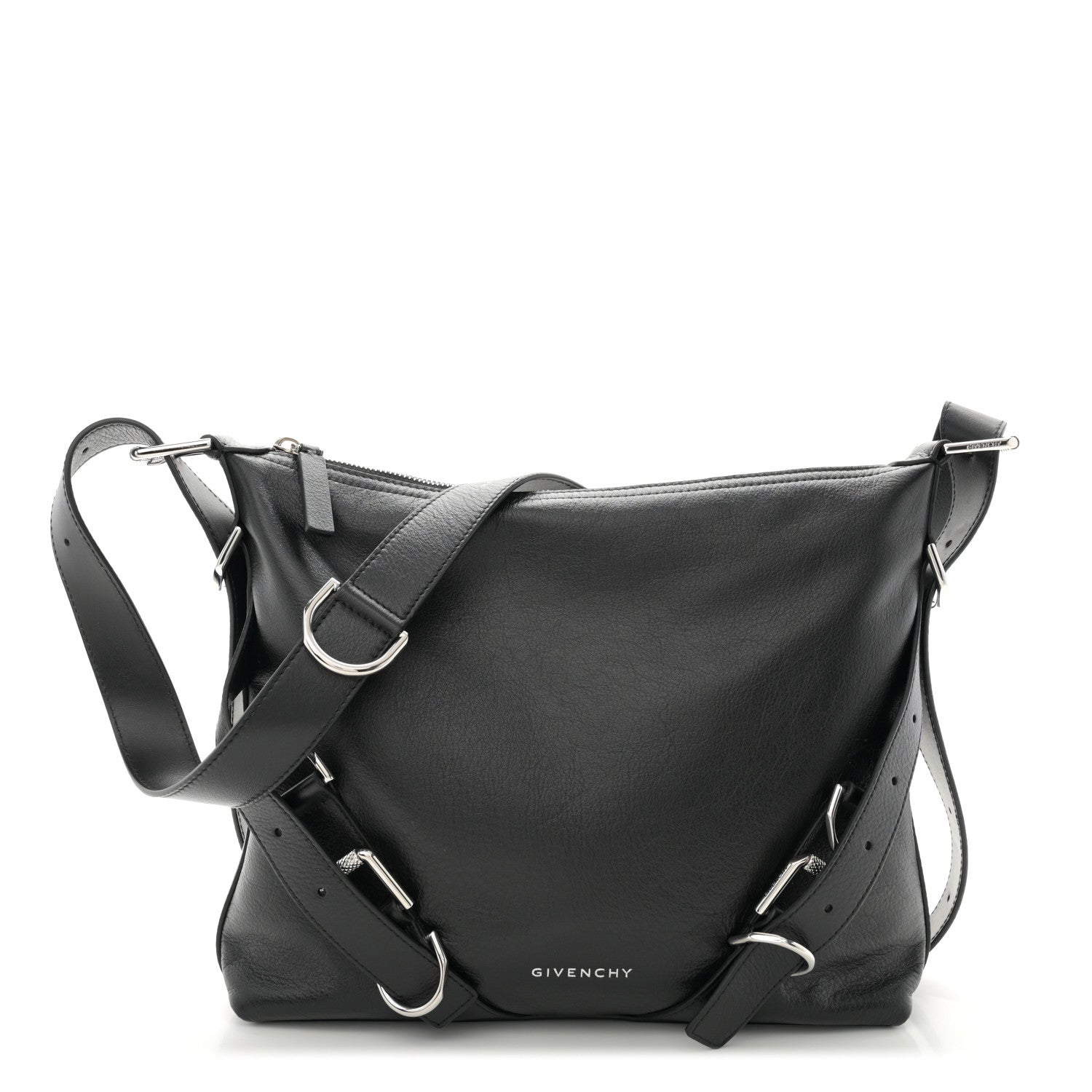 Givenchy Calfskin Small Voyou Bag Black 1 of 10