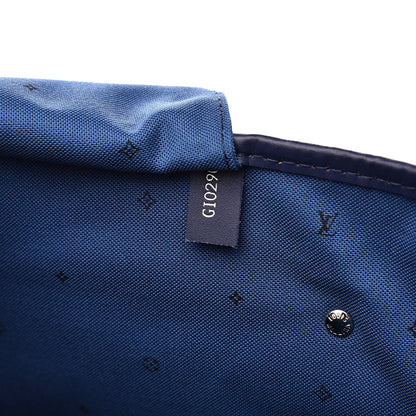 Louis Vuitton Monogram Escale Neverfull MM Blue 7 of 9