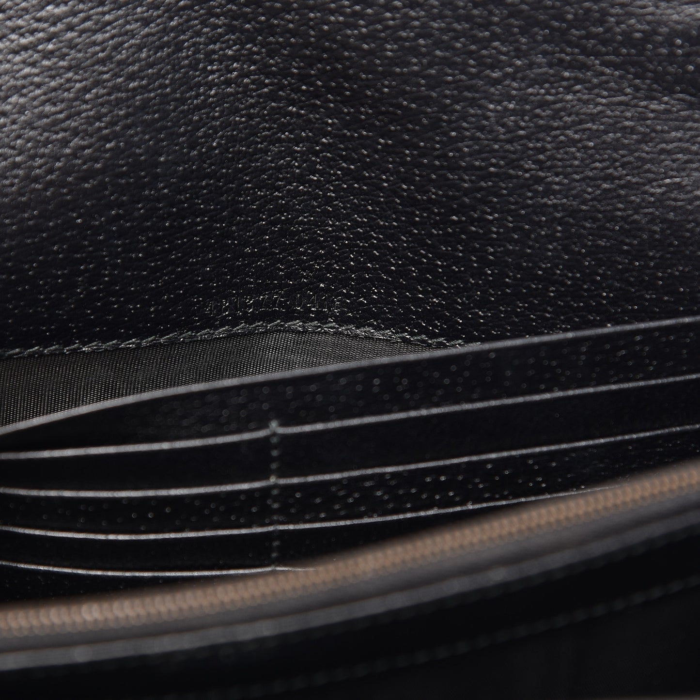 Calfskin Web Mini Dionysus Chain Wallet Black