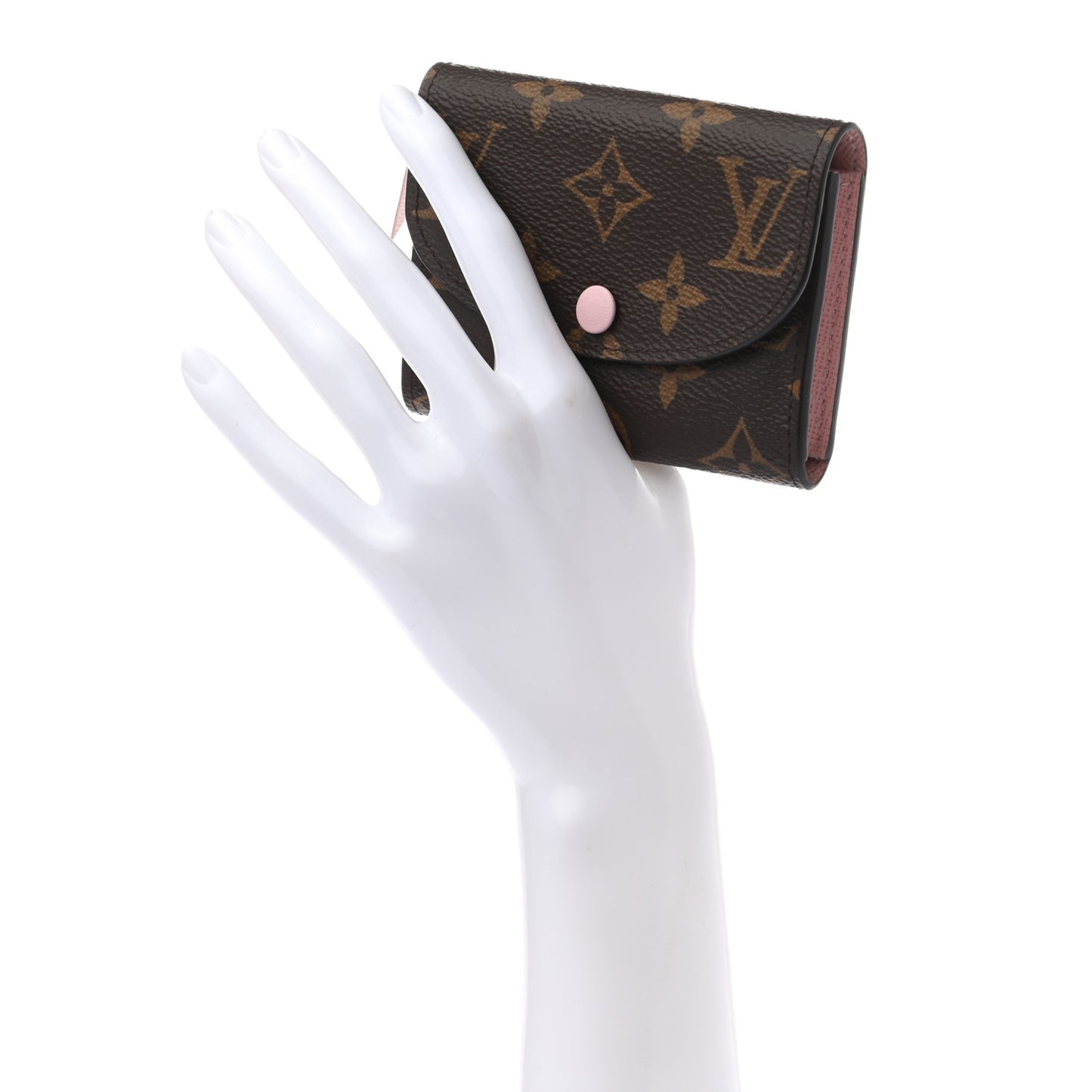 Monogram Rosalie Coin Purse Rose Ballerine