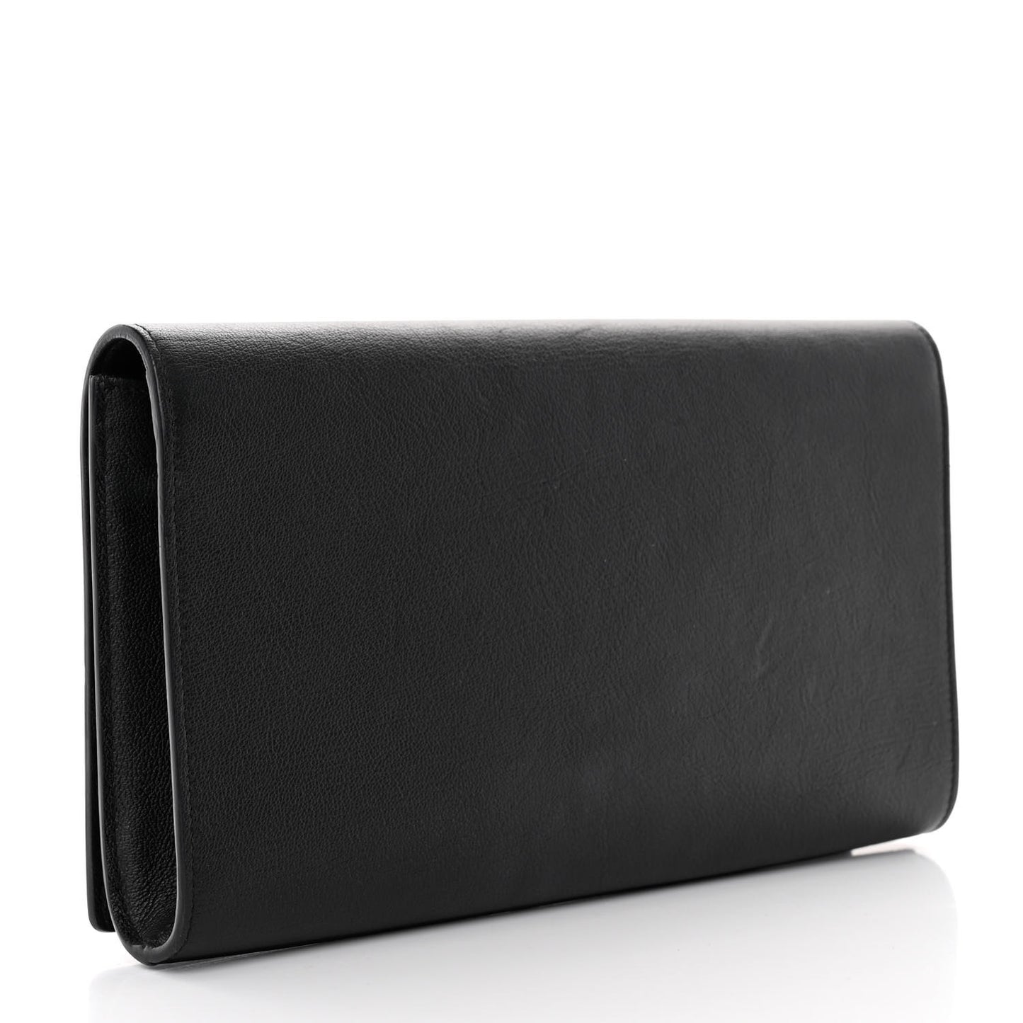 Calfskin Monogram Large Belle De Jour Clutch Black