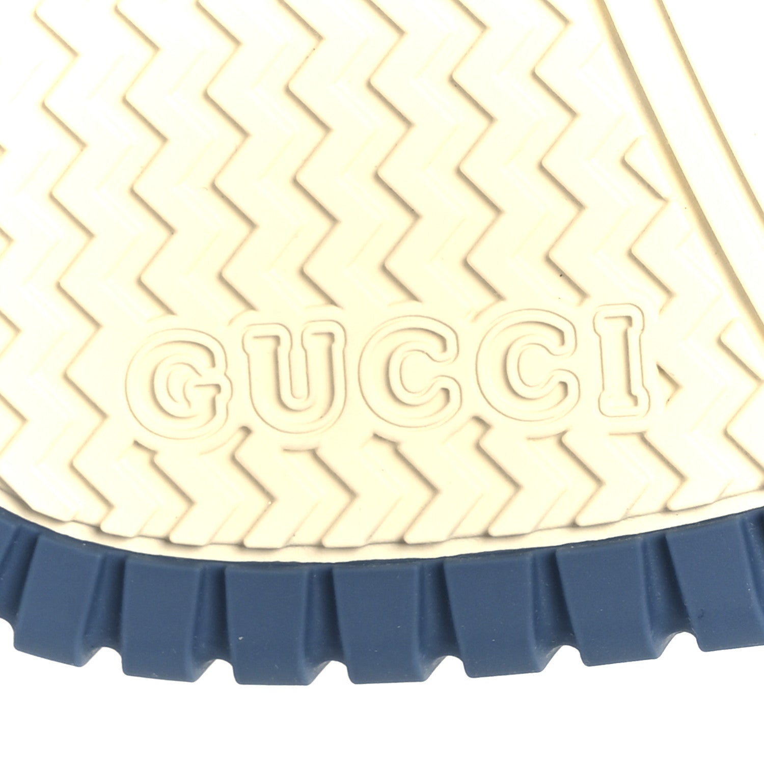 Gucci Denim GG Monogram Womens Re-Web Sneakers 38 Light Blue 8 of 11