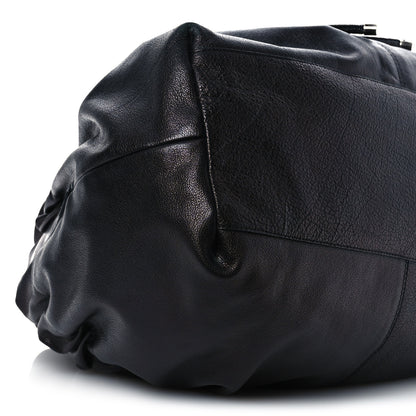 Burberry Calfskin Warrior Hobo Black 10 of 14