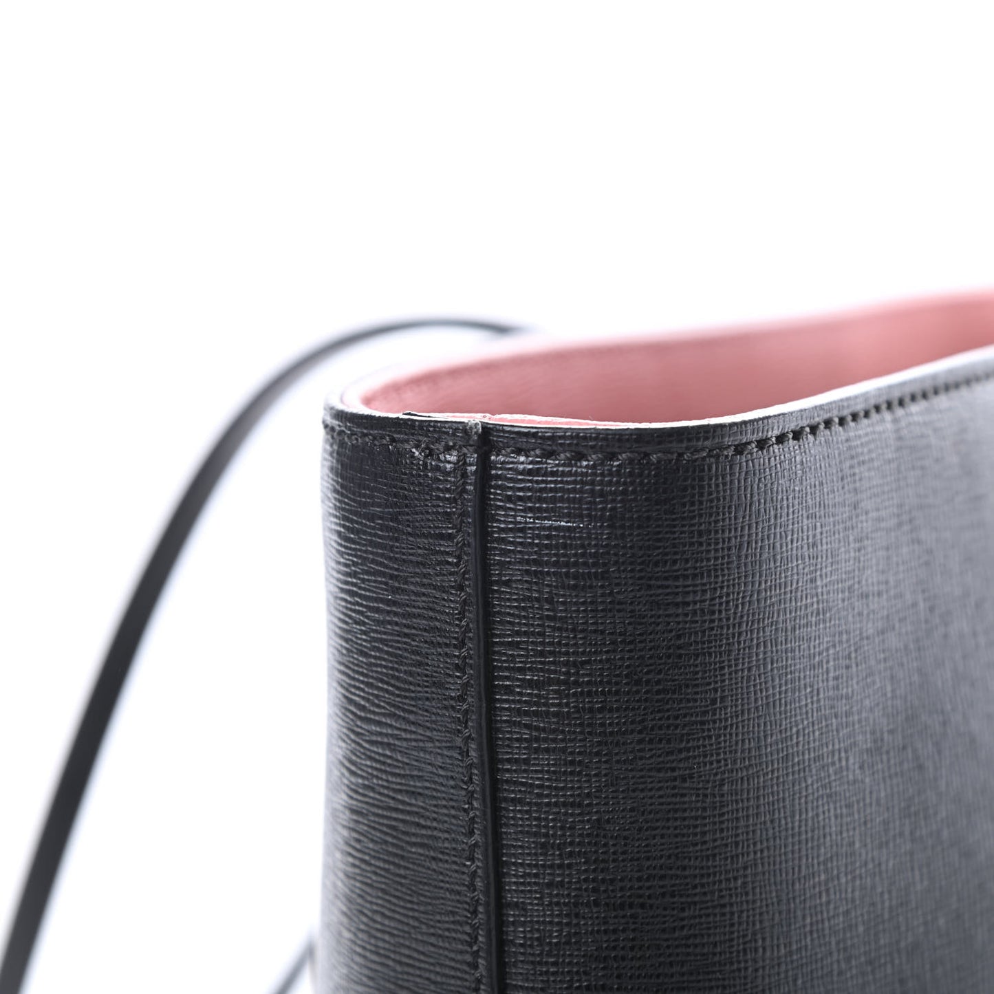 Vitello Elite Flowerland Medium Roll Tote Black