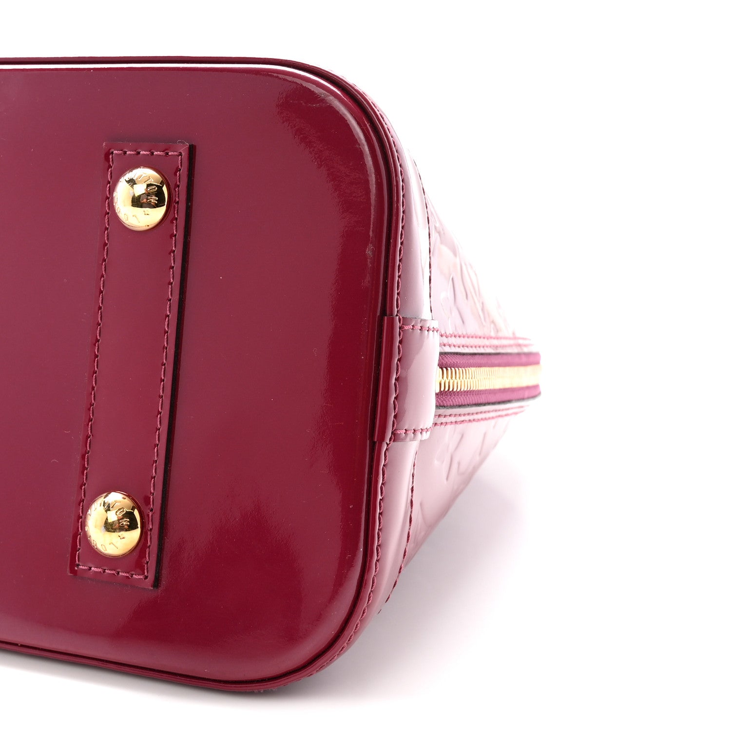 Louis Vuitton Vernis Alma PM Magenta 9 of 9