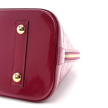Louis Vuitton Vernis Alma PM Magenta 9 of 9