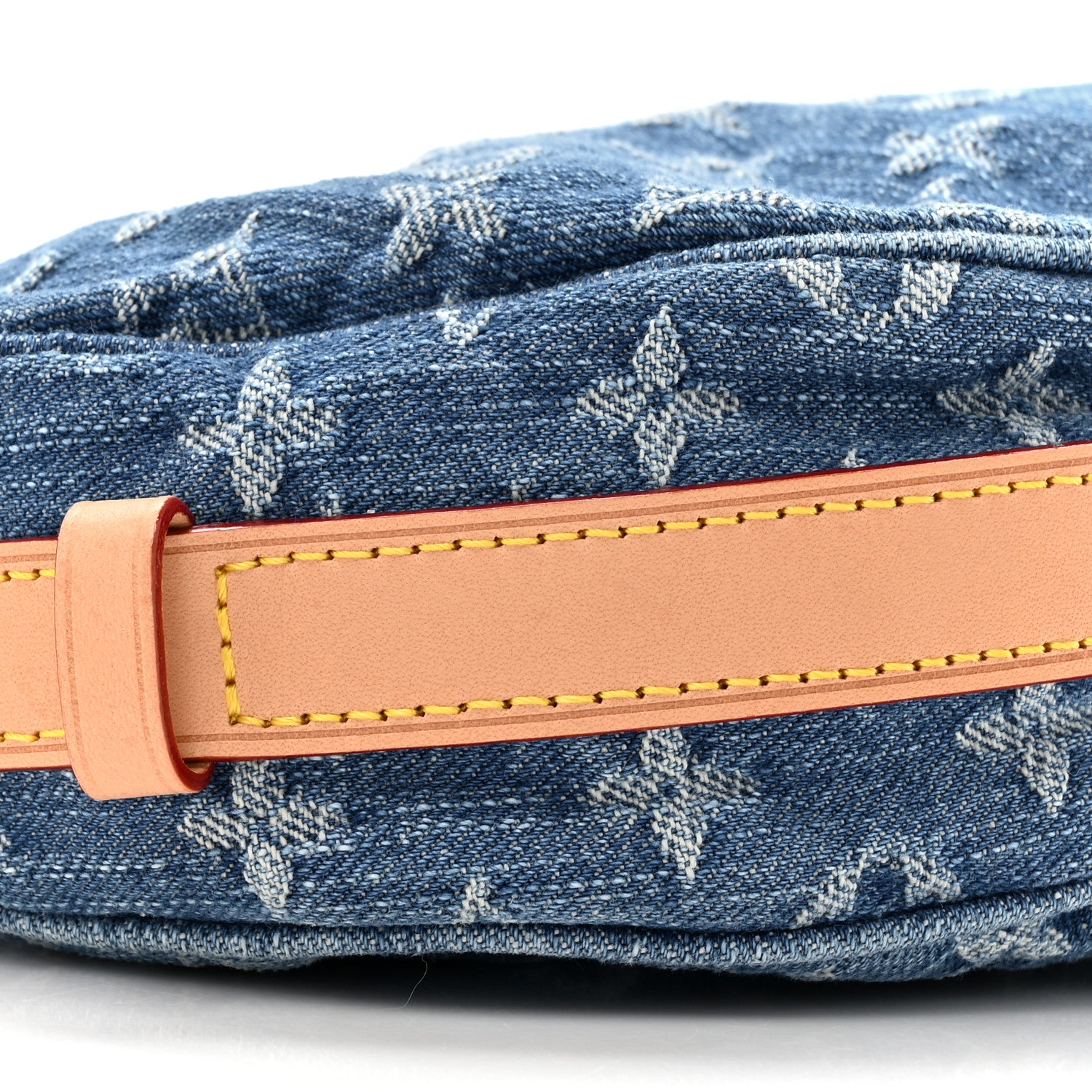 Louis Vuitton Monogram Denim Croissant MM Blue 11 of 14