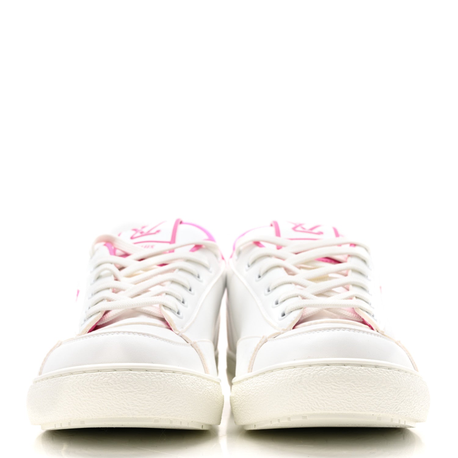 Louis Vuitton Calfskin Charlie Sneaker 41 Magenta 3 of 9