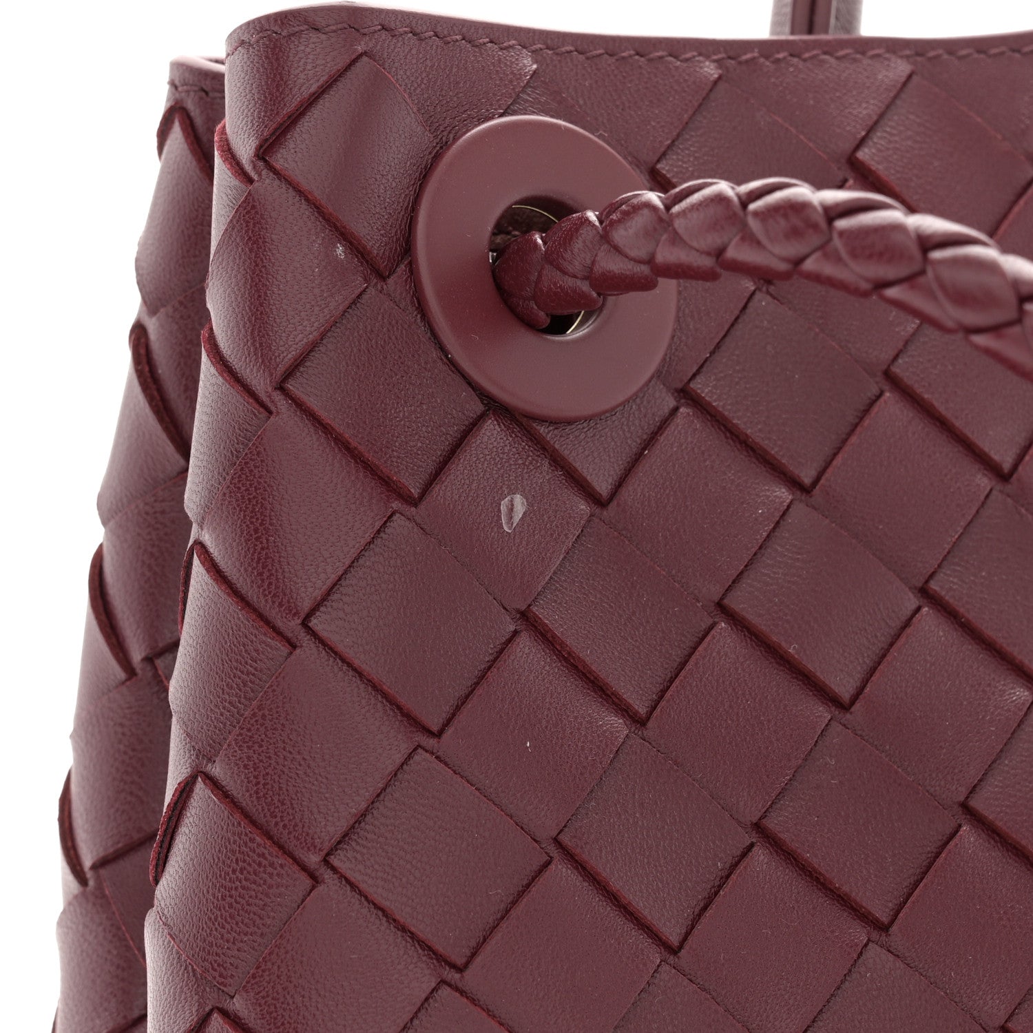 Bottega Veneta Nappa Intrecciato Small Andiamo Shoulder Bag Barolo 11 of 11