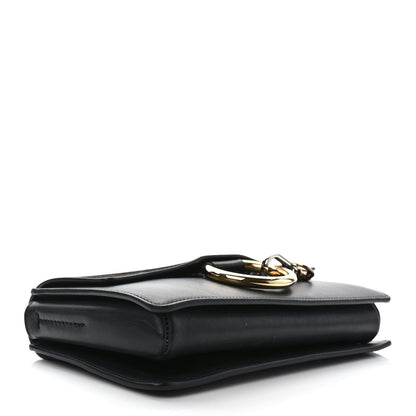 Chloe Suede Calfskin Small Faye Shoulder Bag Black 5 of 11