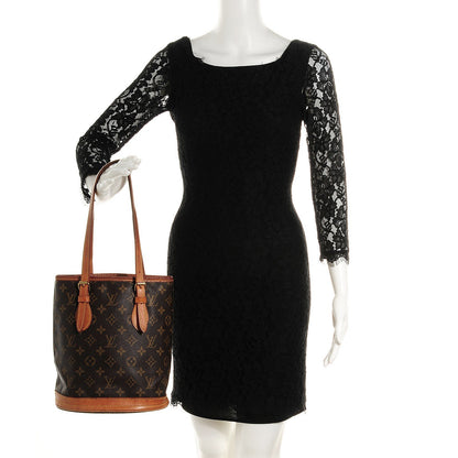 Louis Vuitton Monogram Petit Bucket 23 2 of 7