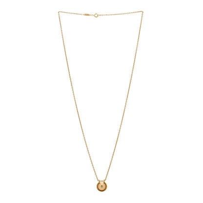 Tiffany 18K Yellow Gold Golden South Sea Pearl HardWear Link Pendant Necklace 2 of 3