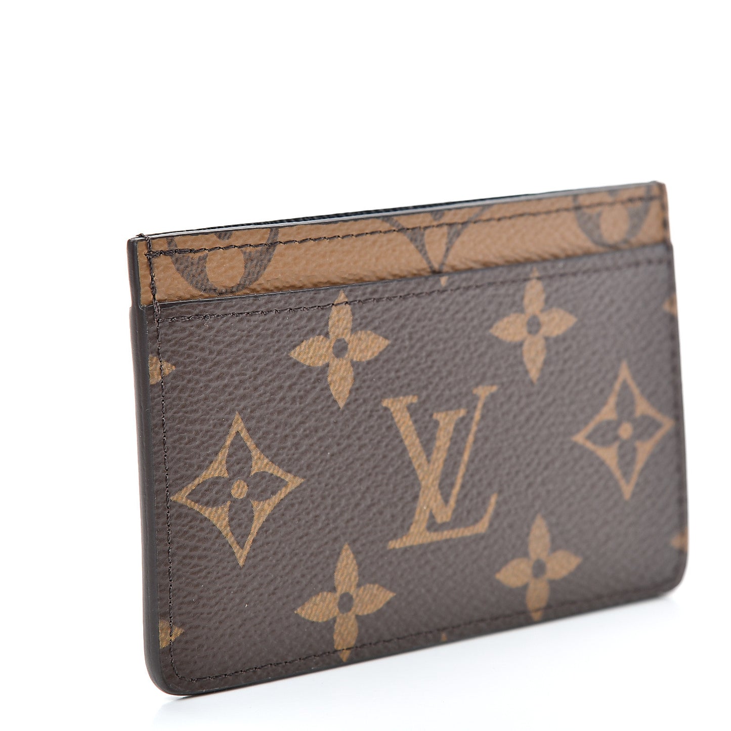 Reverse Monogram Card Holder