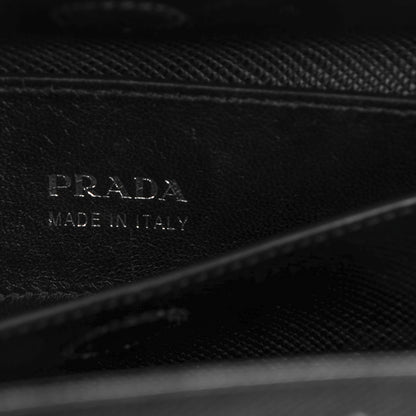 Prada Saffiano Cuir Double Handle Tote Black 6 of 7
