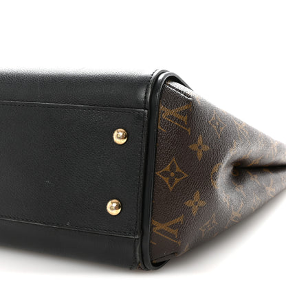 Louis Vuitton Calfskin Monogram Kimono Tote Black 9 of 9