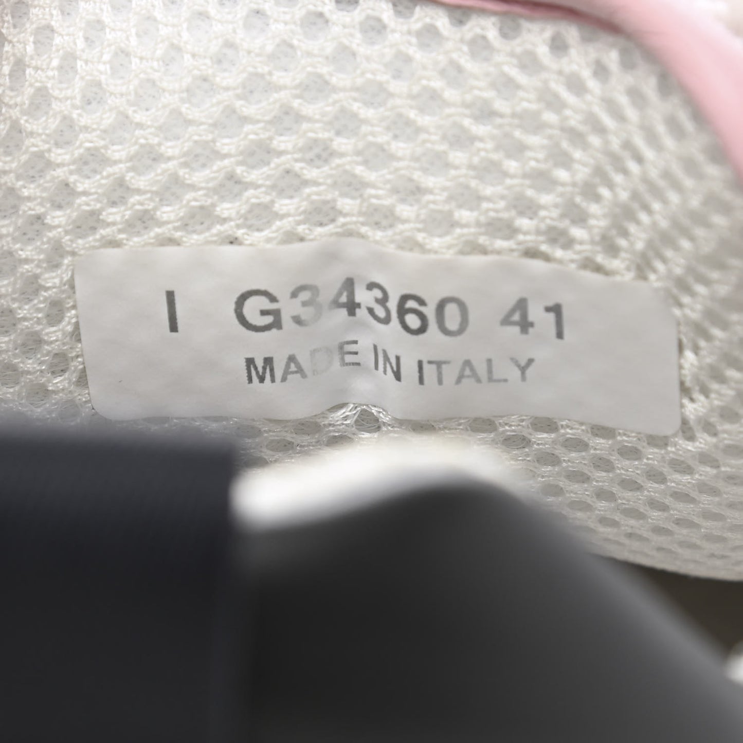 Tweed Suede Calfskin CC Sneakers 41 Gray Pink