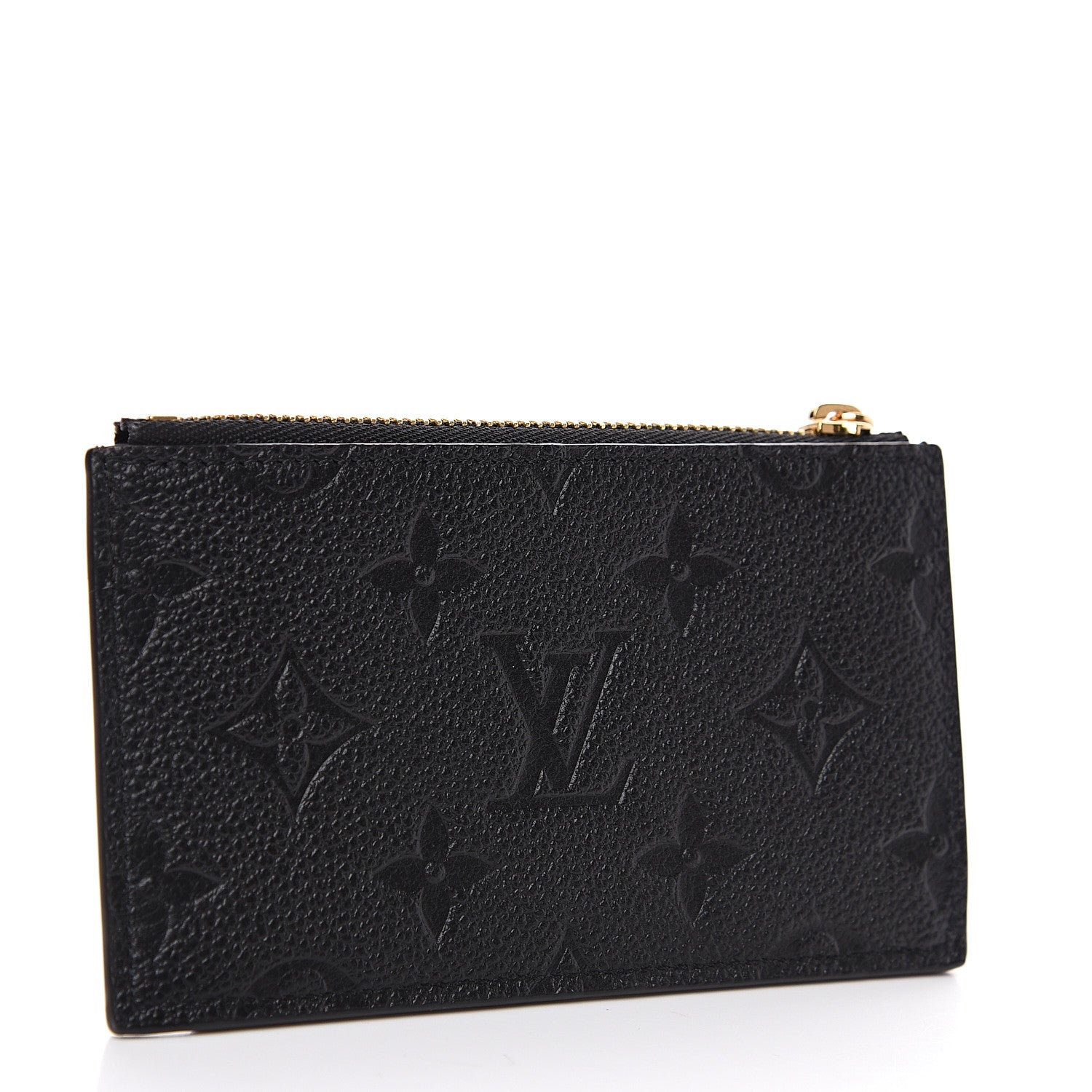 Louis Vuitton Empreinte Zipper Card Holder Black 2 of 6