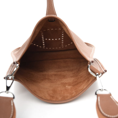 Hermes Taurillon Clemence Evelyne III PM Gold 5 of 10