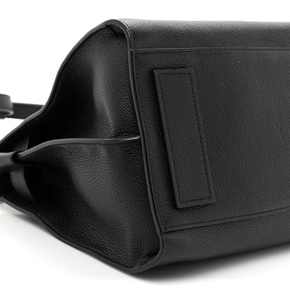 Saint Laurent Grained Calfskin Small Supple Sac De Jour Duffle Black 8 of 13