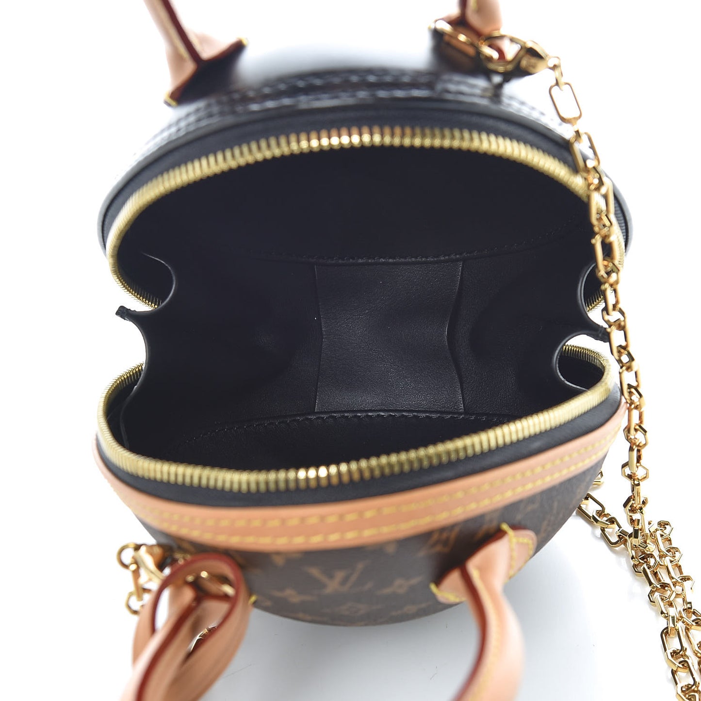 Monogram Egg Bag Black