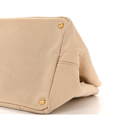 Prada Canapa Logo Tote Beige 11 of 14