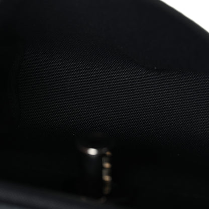 Hermes Military Toile Vache Hunter Laque Herbag Zip Retourne 20 Black 5 of 10