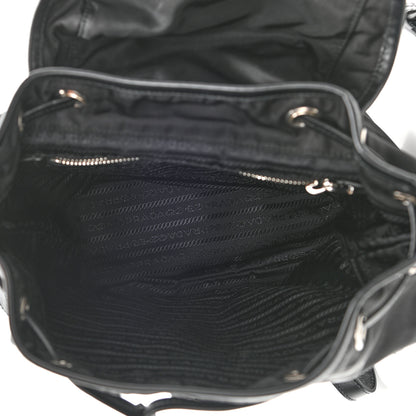 Prada Tessuto Nylon Vitello Backpack Black 5 of 8
