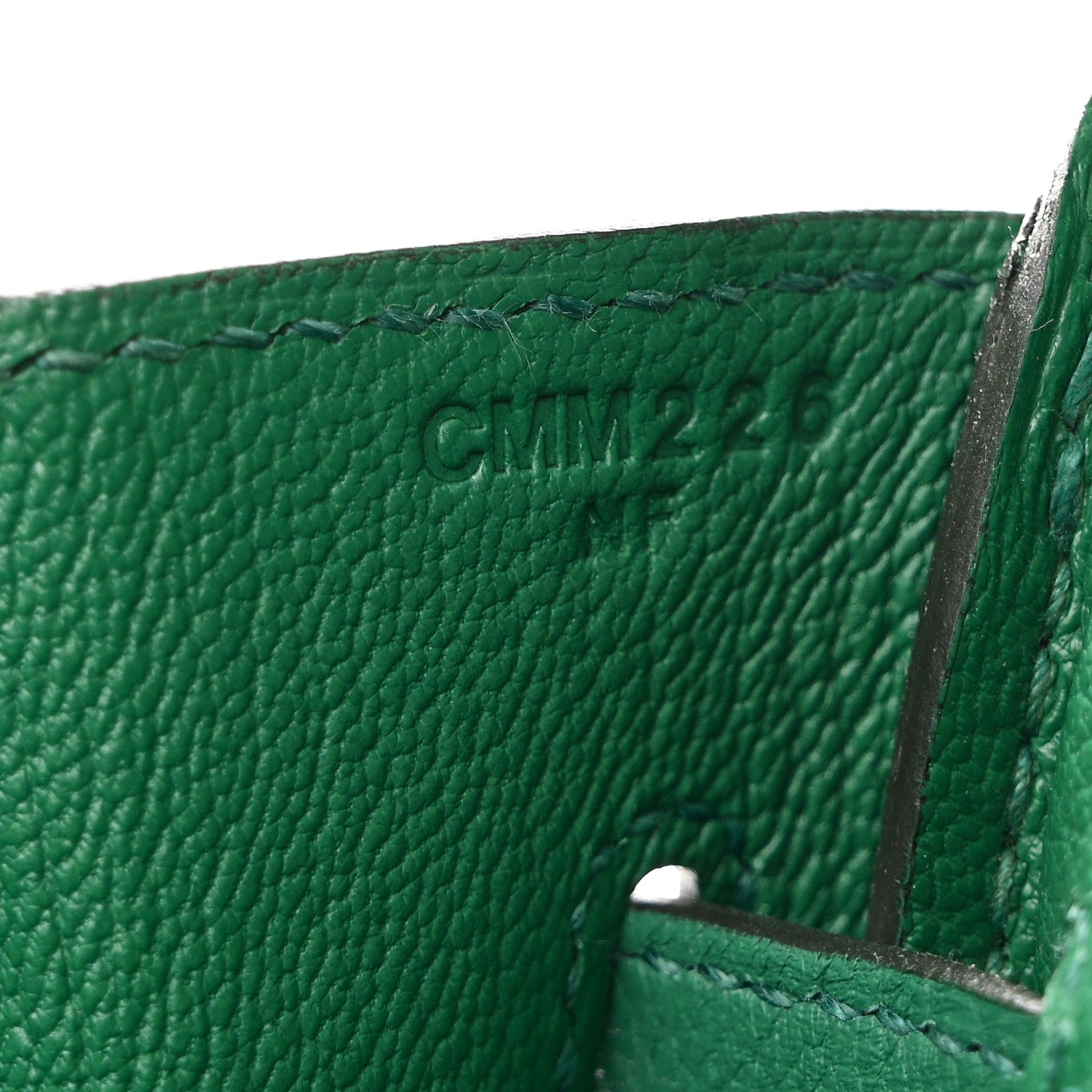 Hermes Taurillon Novillo Birkin 30 Vert Vertigo 6 of 9