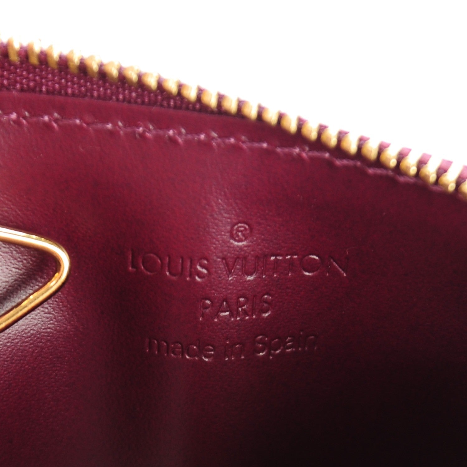 Louis Vuitton Vernis Key Pouch Violet 6 of 7