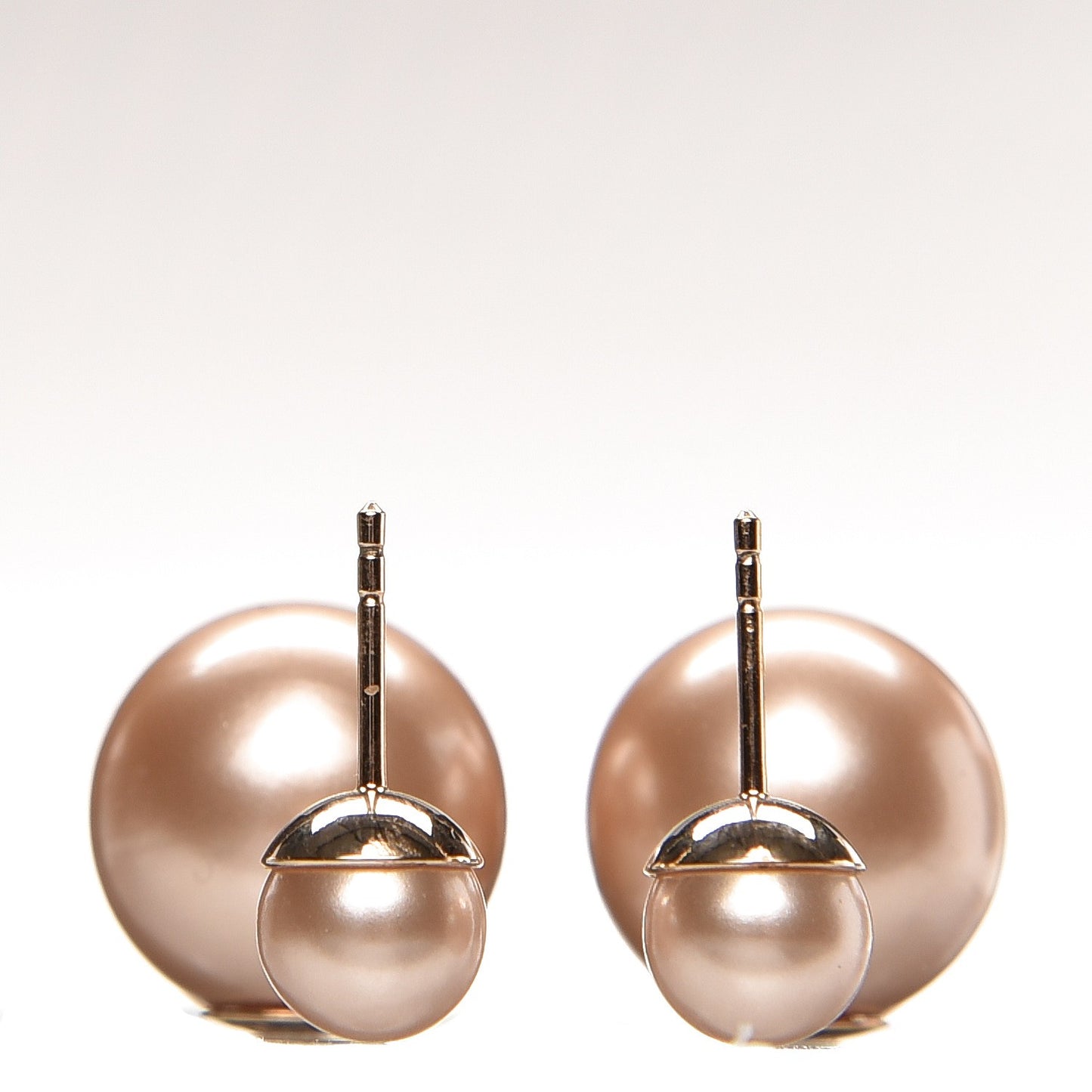 Pearl Mise En Dior Tribal Earrings Pink