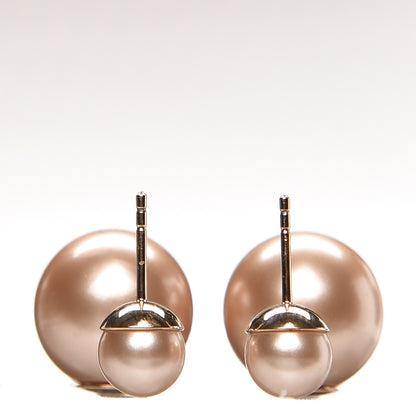 Christian Dior Pearl Mise En Dior Tribal Earrings Pink 4 of 4