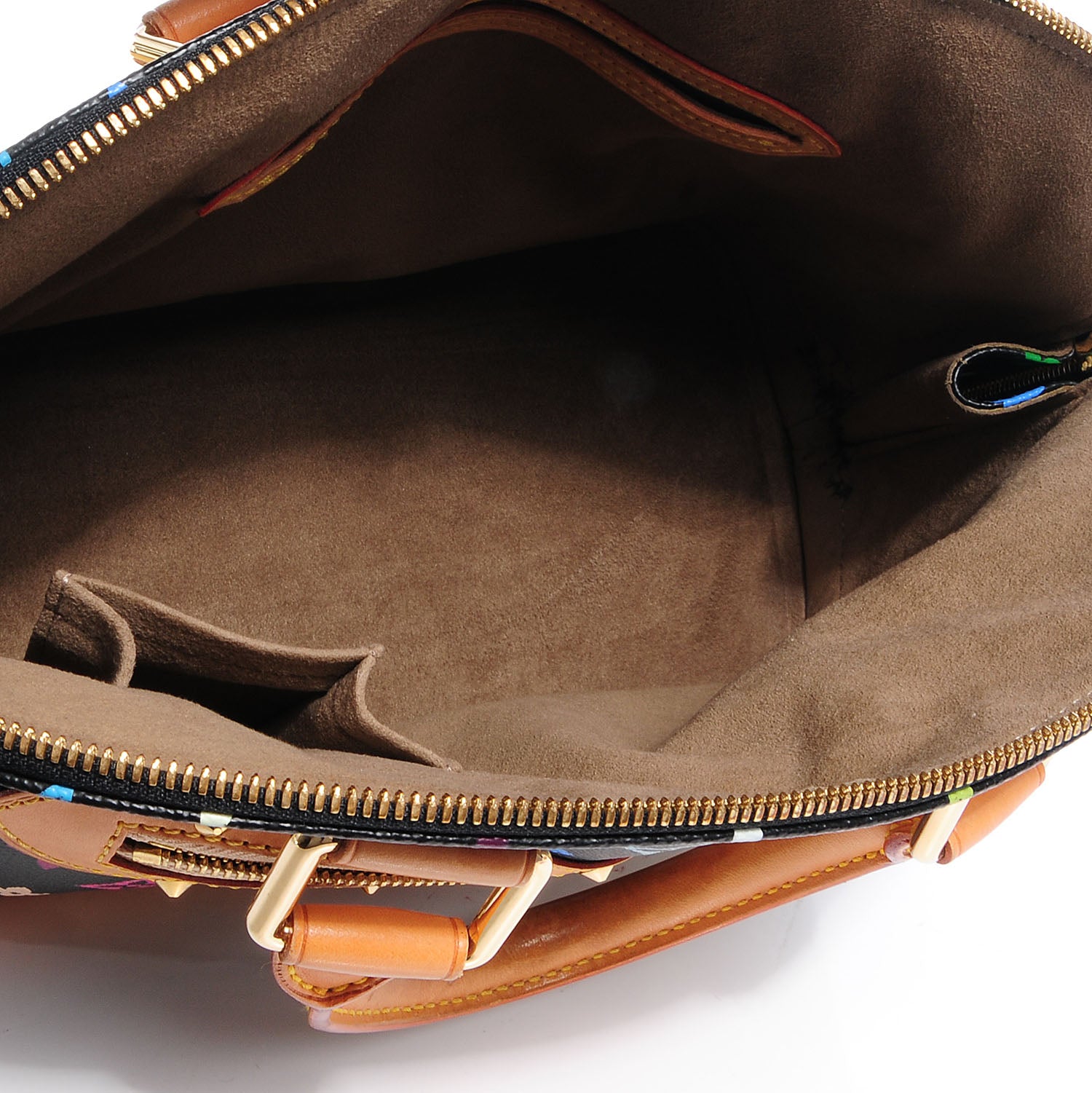 Louis Vuitton Monogram Multicolor Alma Black 7 of 9