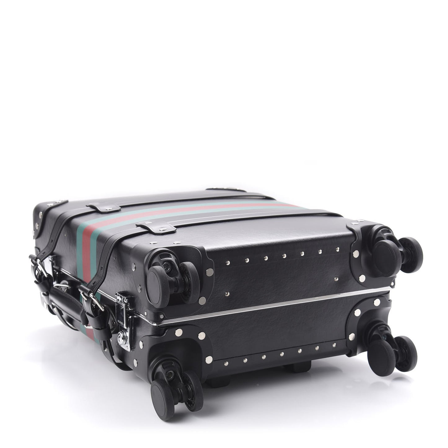 Calfskin Web Globe-Trotter Carry-On Black