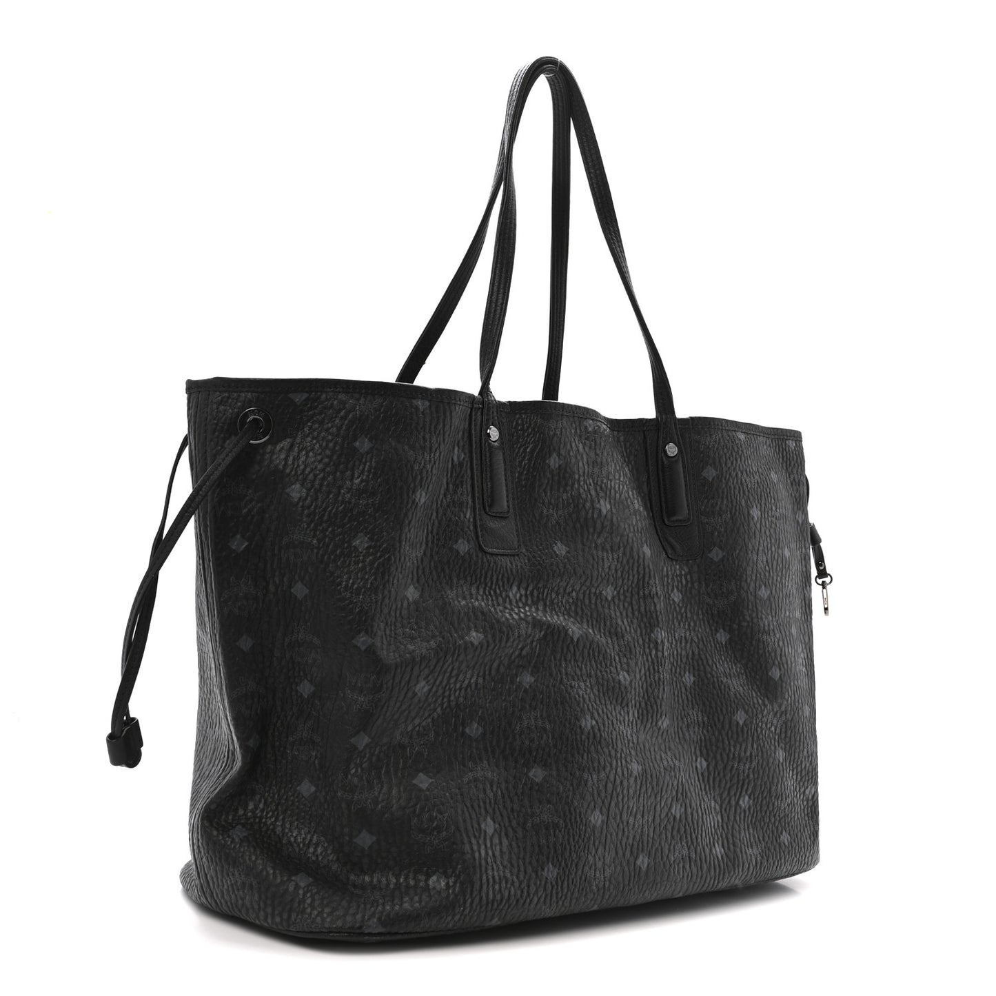 Visetos Large Liz Reversible Shopper Tote Black