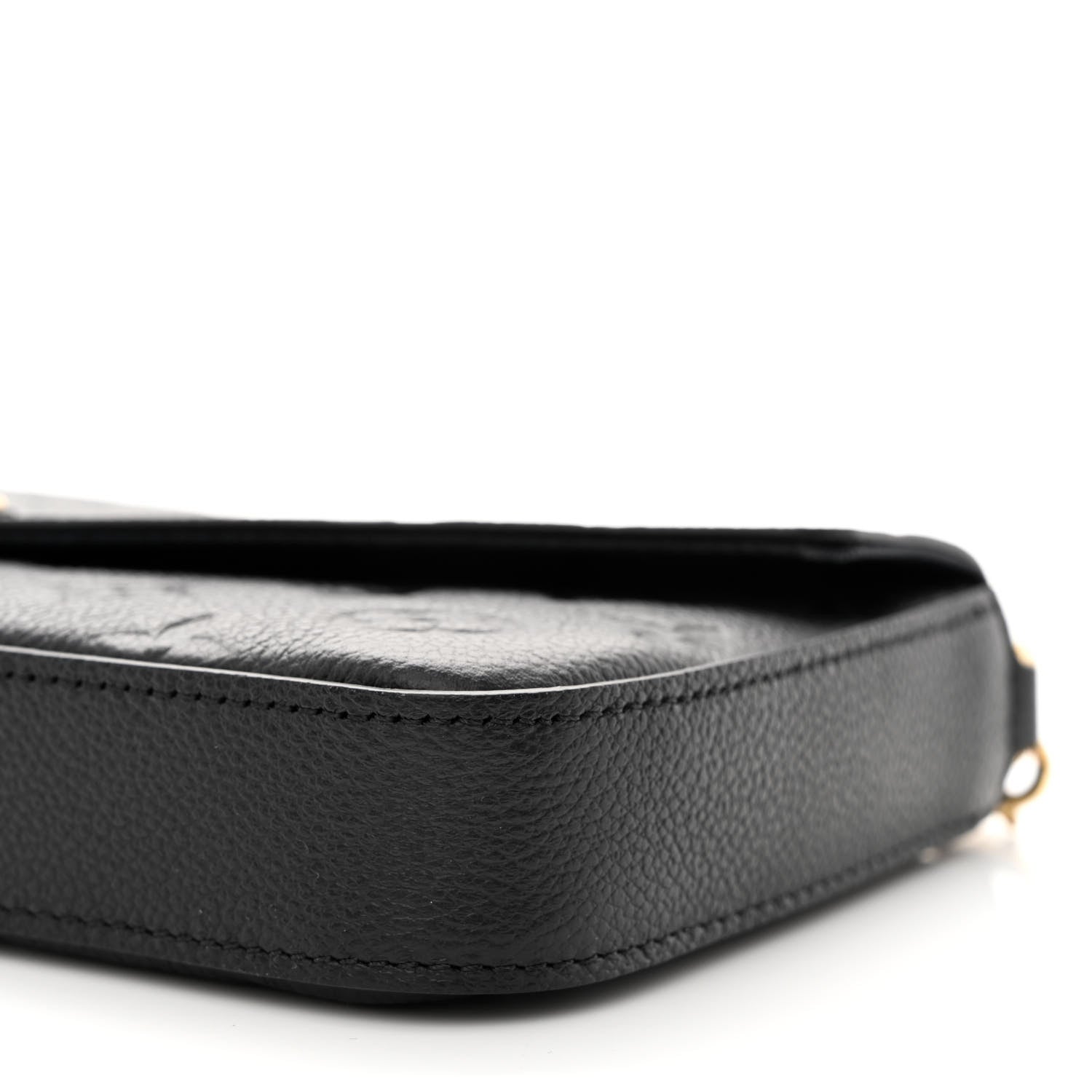 Louis Vuitton Empreinte Pochette Felicie Chain Wallet Black 13 of 14