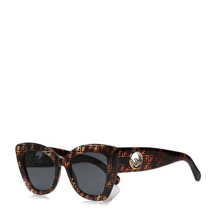 Fendi Acetate F is Fendi FF Cat Eye Sunglasses FF 0360/G/S Havana 1 of 4