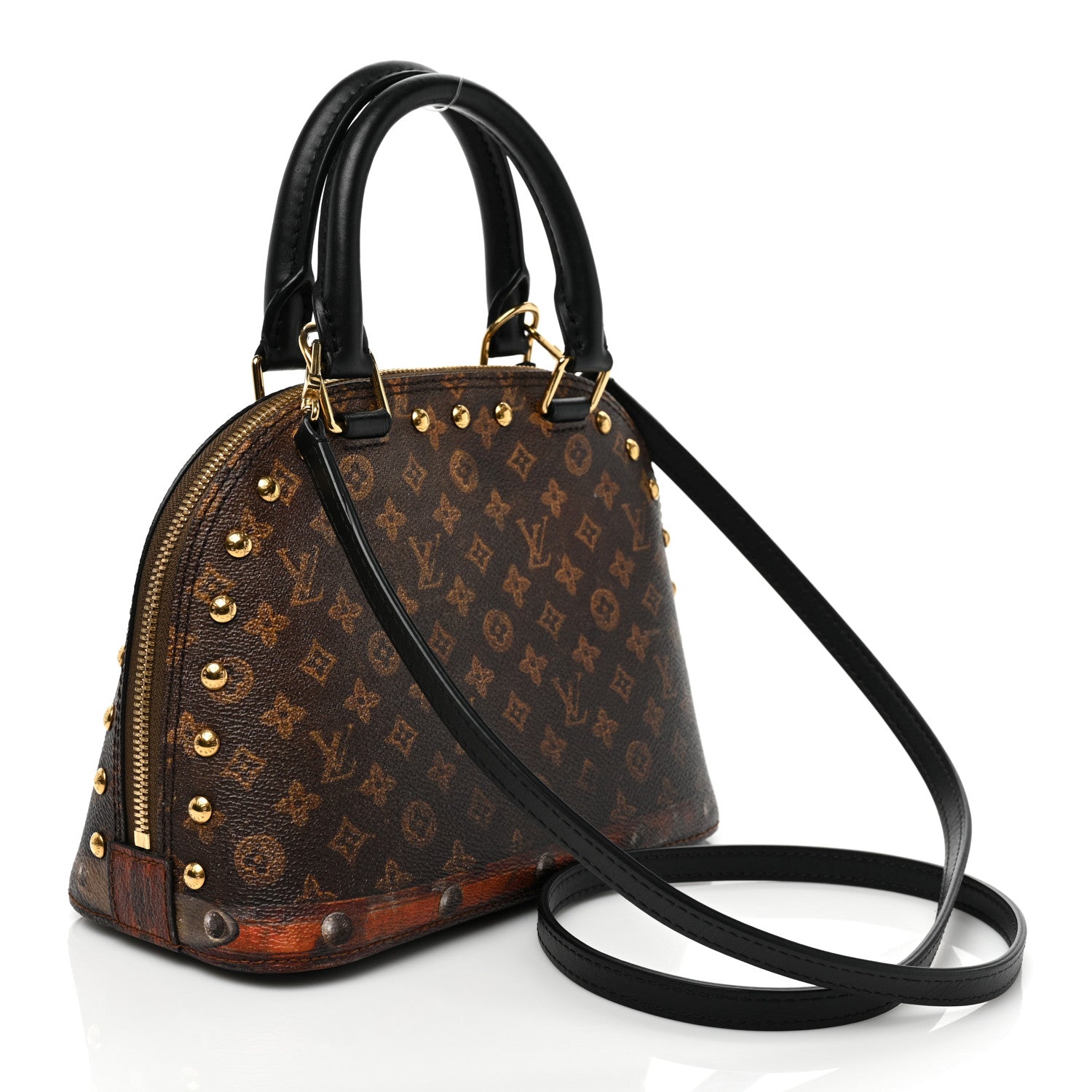 Louis Vuitton Transformed Monogram Time Trunk Alma BB 3 of 8