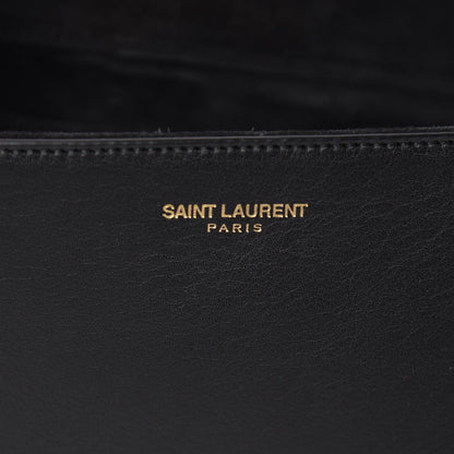 Saint Laurent Calfskin Classic Y Ligne Clutch Black 7 of 14