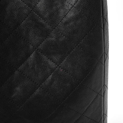 Chanel Caviar Quilted Large CC Tote Black 12 of 15