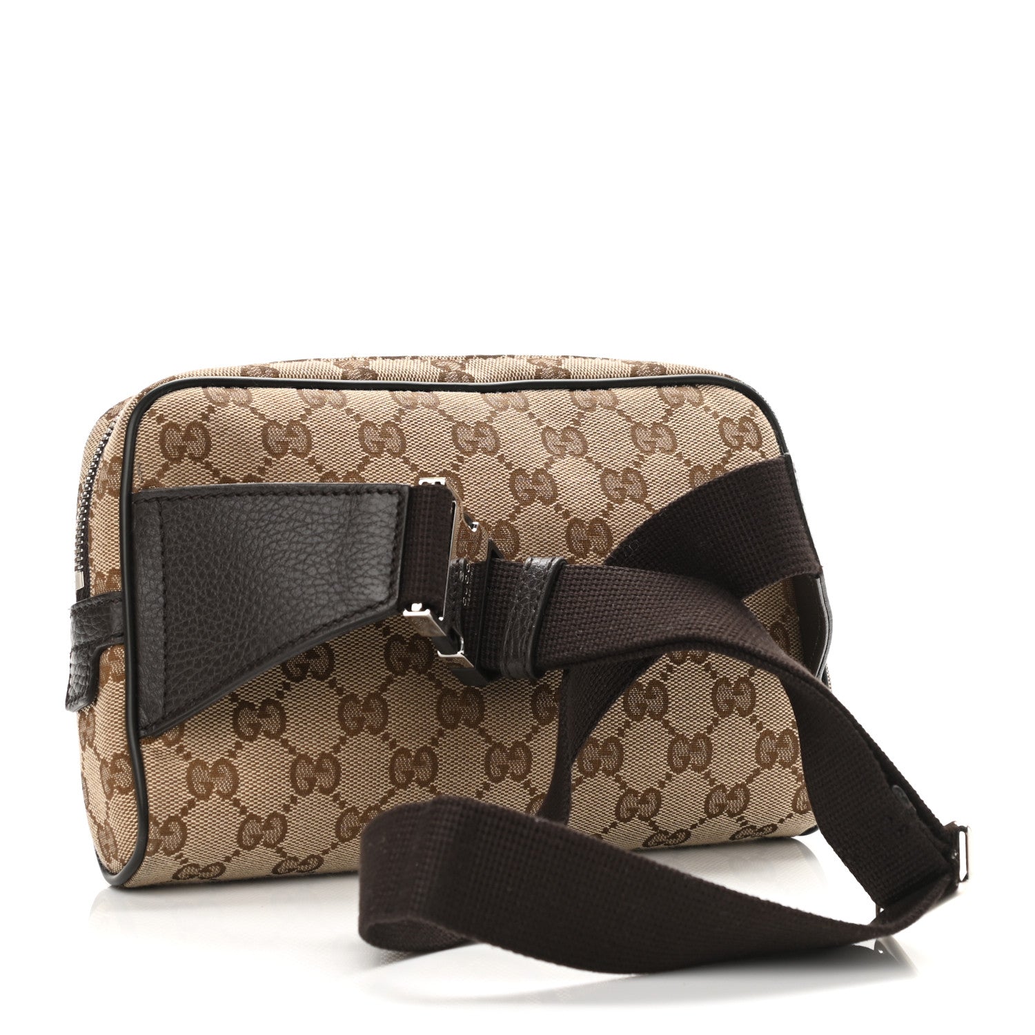Gucci Monogram Belt Bag Dark Brown 3 of 10