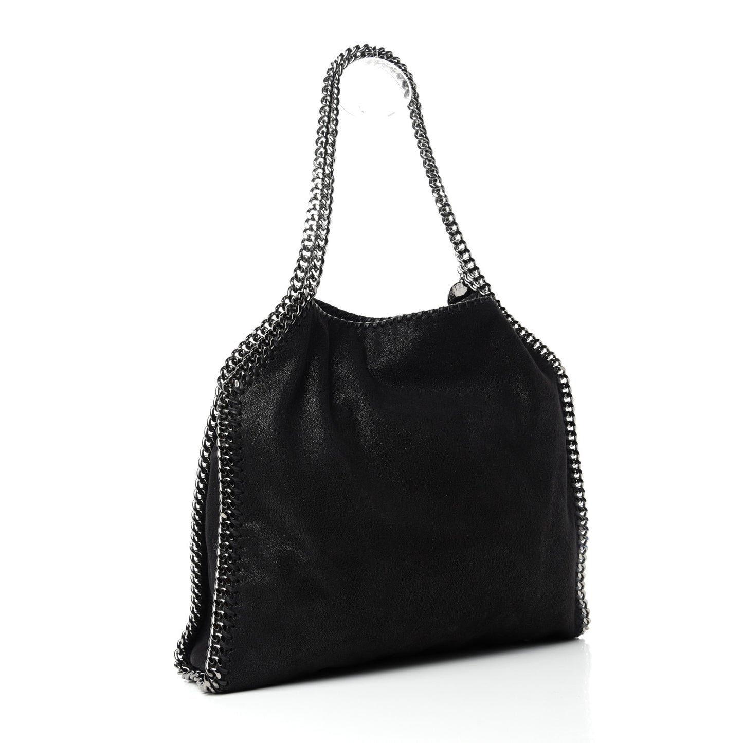 Shaggy Deer Small Falabella Tote Black