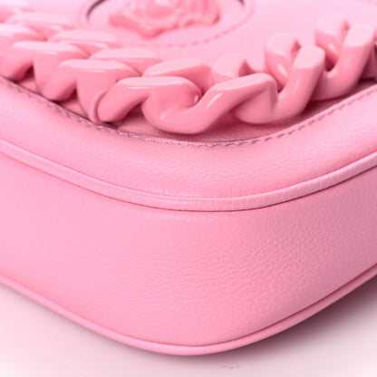 Versace Calfskin La Medusa Small Chain Hobo Bag Pink 8 of 8