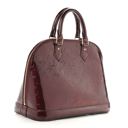 Louis Vuitton Vernis Alma PM Rouge Fauviste 3 of 10