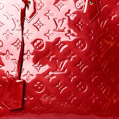 Louis Vuitton Vernis Alma GM Pomme D'Amour 7 of 9