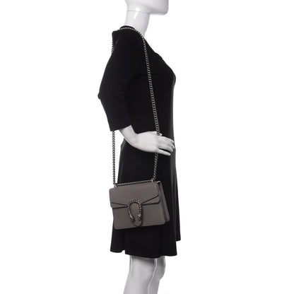Gucci Calfskin Mini Dionysus Shoulder Bag Dusty Grey 2 of 10