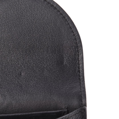 Celine Grained Calfskin Small Trotteur Multifunction Wallet Black 8 of 8
