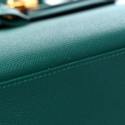 Hermes Epsom Kelly Sellier 32 Malachite 10 of 10