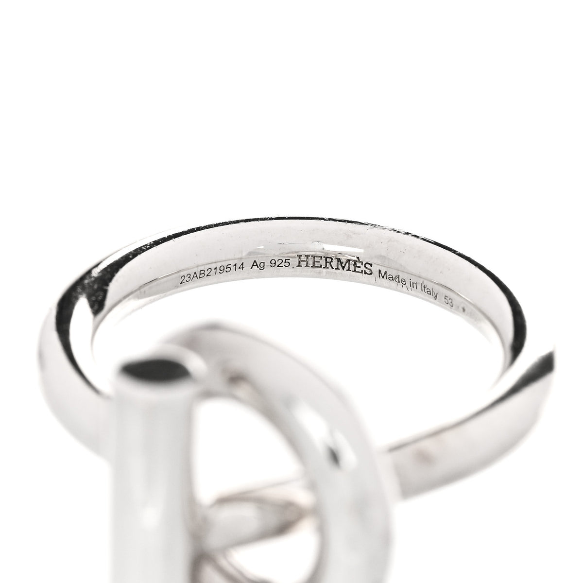 Sterling Silver GM Echappee Ring 53 6.5