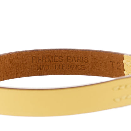 Hermes Swift Mini Rivale Bracelet T2 Jaune Poussin 4 of 5